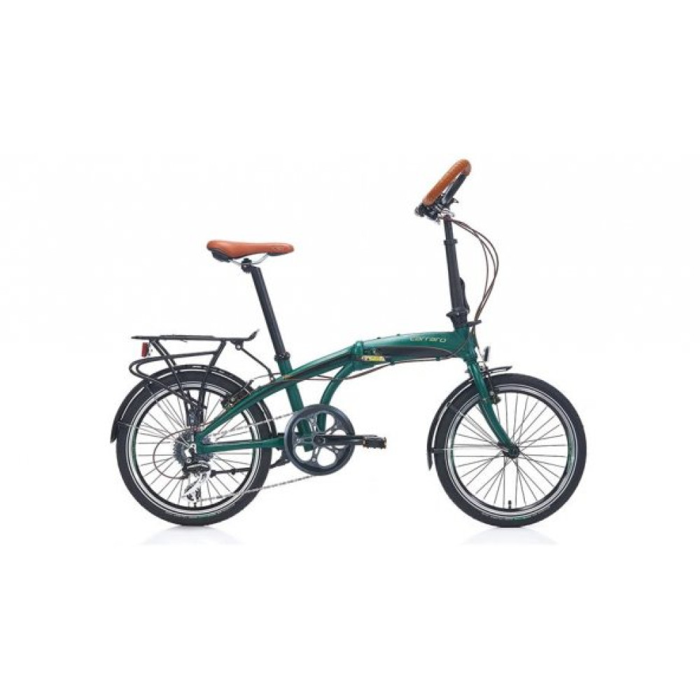 Carraro Flexı Comfort Katlanır Bısıklet 320H V 20 Jant 8 Vıtes Mat Koyu Yesıl Parlak Sıyah Bakır Yesıl Katlanabilir Bisiklet Fiyatı