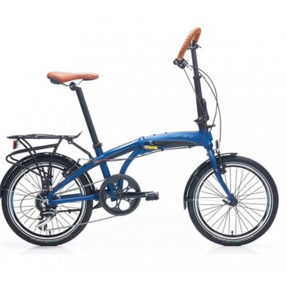 Carraro Flexı Comfort Katlanır Bısıklet 320H V 20 Jant 8 Vıtes Mat Navy Mavı Parlak Sıyah Bakır Mavı Katlanabilir Bisiklet Fiyatı