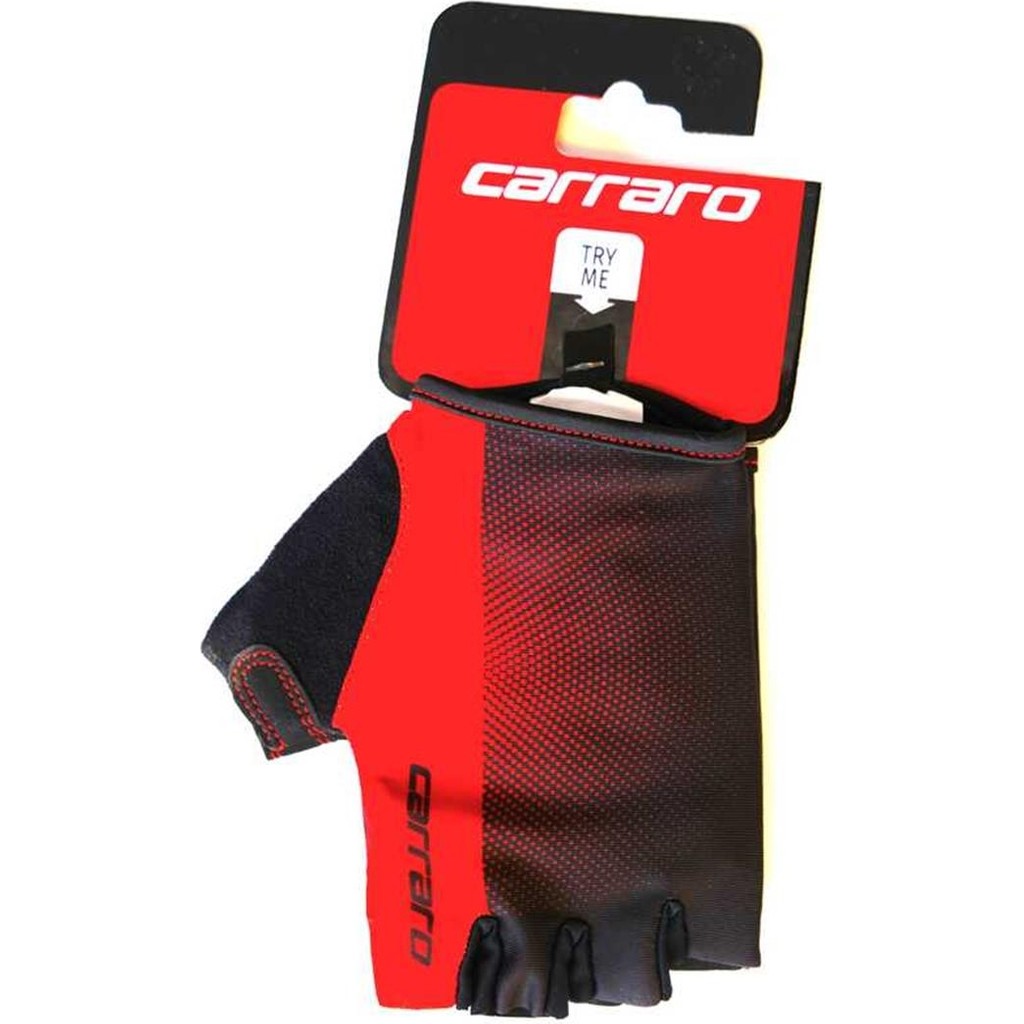 Carraro Kısa Parmak Eldiven CR-23042 - Kırmızı - Xl Beden - Siyah - Kırmızı Eldiven (Outdoor) Fiyatı