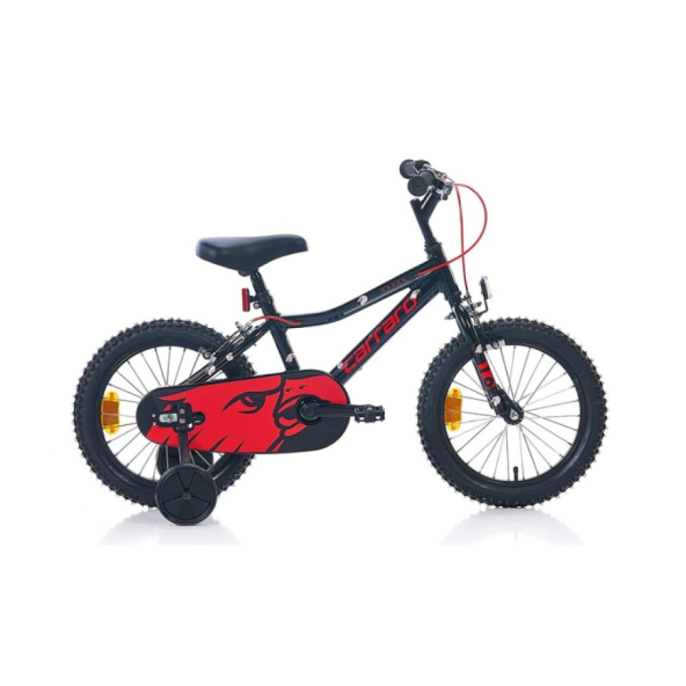 Carraro Red Eagle 16 Jant Vitessiz Çocuk Bisikleti (Mat Siyah Kırmızı) Çocuk Bisikletleri Fiyatı