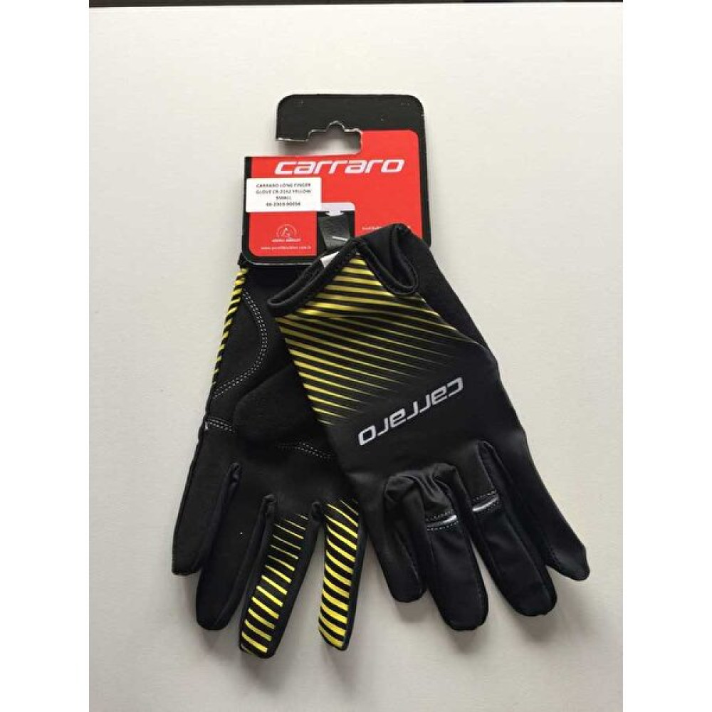 Carraro Uzun Parmak Eldiven Siyah Sarı Eldiven (Outdoor) Fiyatı