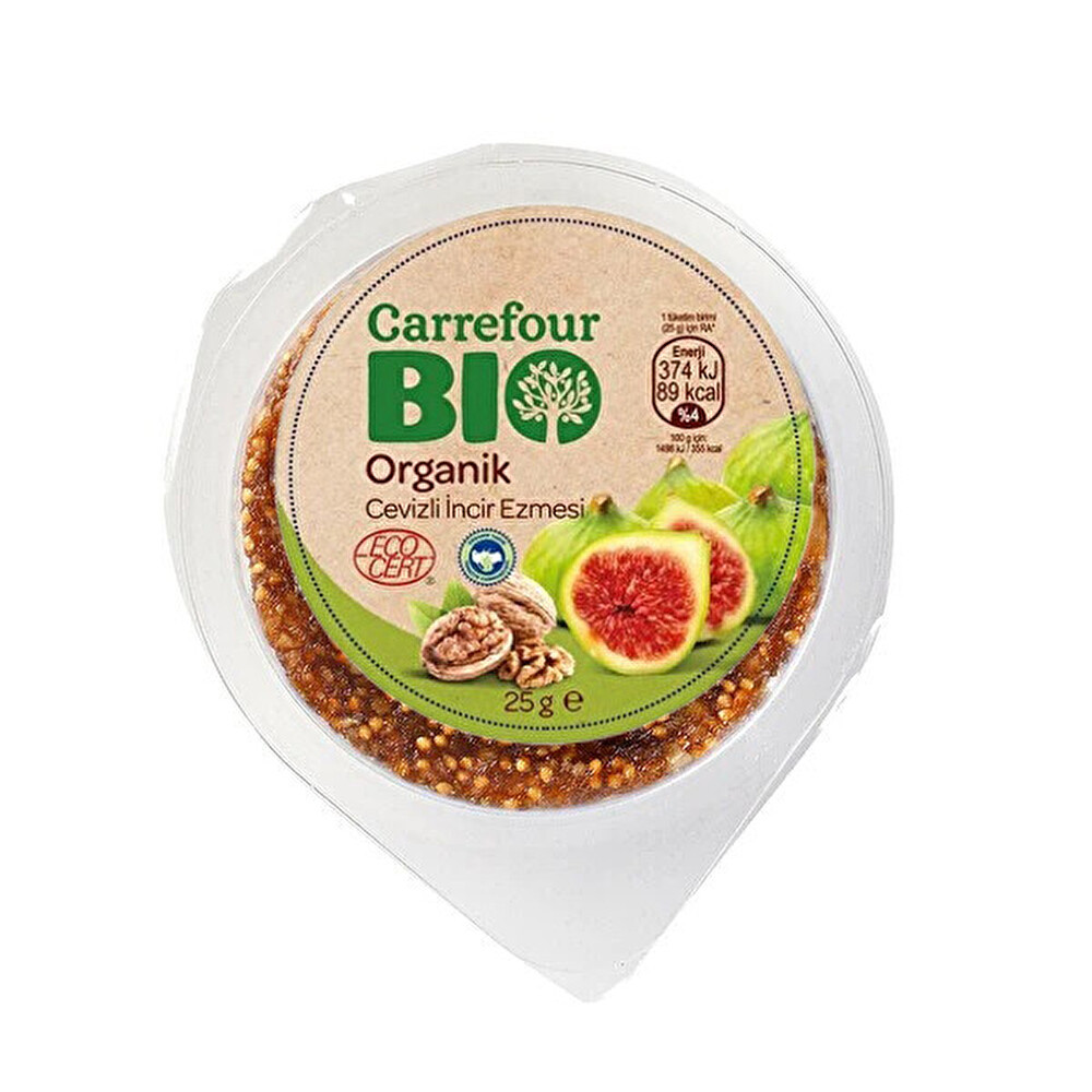 Carrefour Bio Organik Cevizli İncir Ezmesi 25 Gr Organik Ürünler Fiyatı