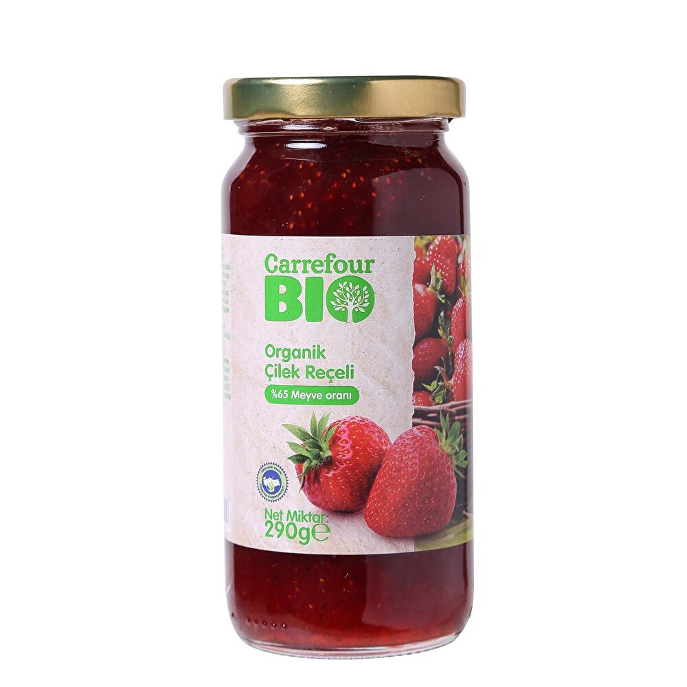 Carrefour Bio Organik Çilek Reçeli 290 g Organik Ürünler Fiyatı