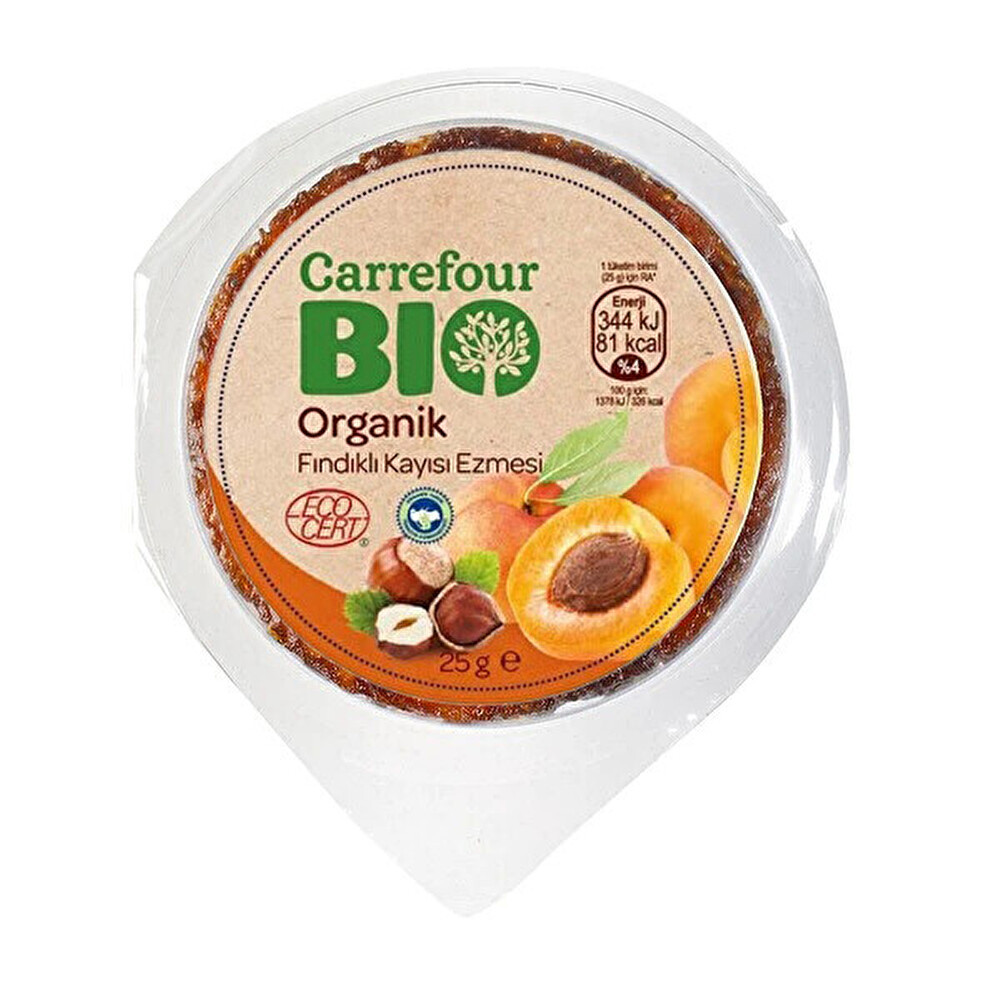 Carrefour Bio Organik Fındıklı Kayısı Ezmesi 25 Gr Organik Ürünler Fiyatı