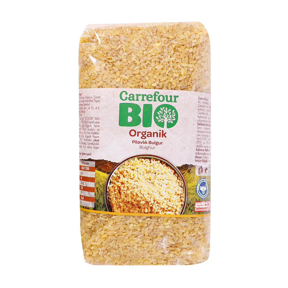 Carrefour Bio Organik Pilavlık Bulgur 1 Kg Organik Ürünler Fiyatı