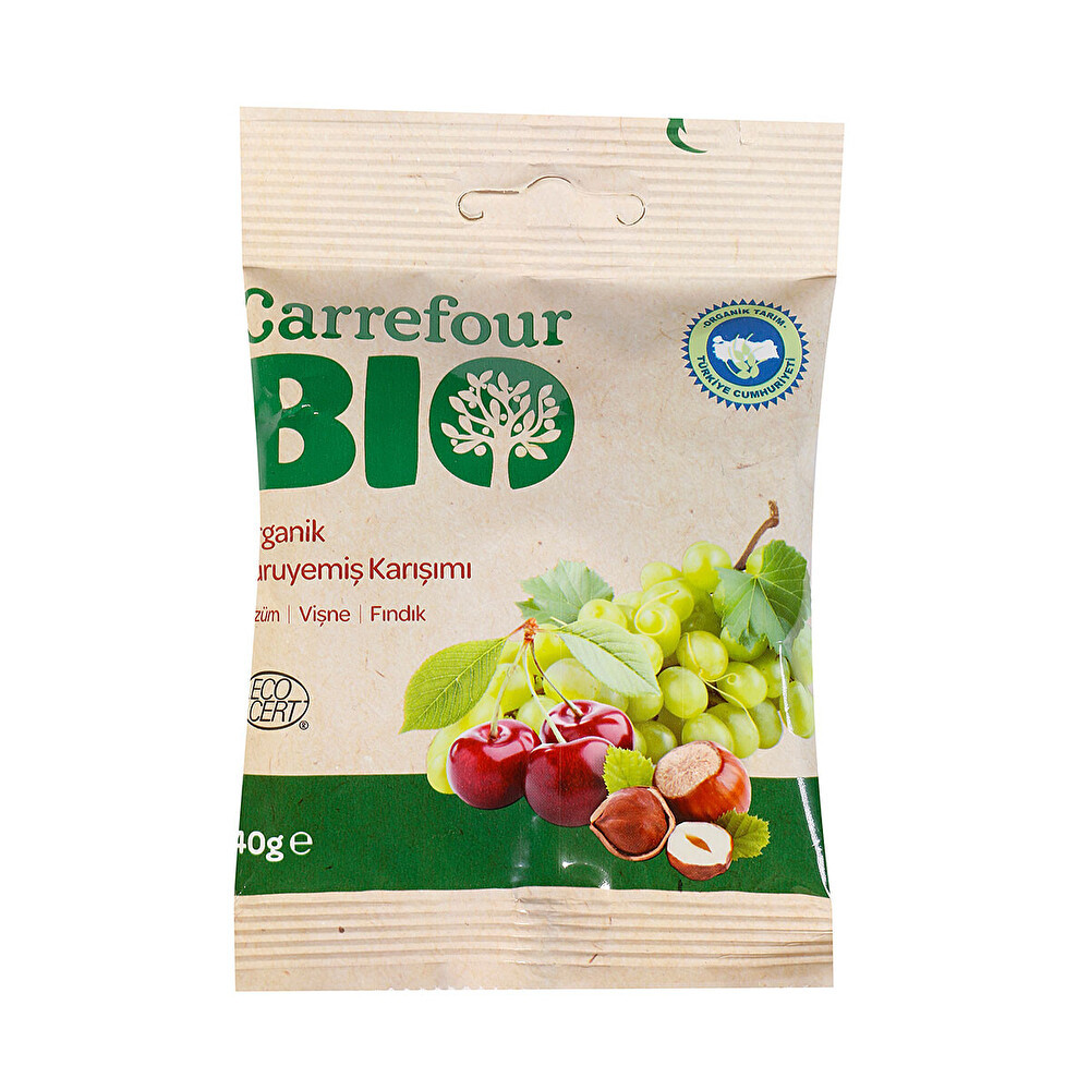 Carrefour Bio Organik Üzüm Fındık Vişne 40 G Organik Ürünler Fiyatı