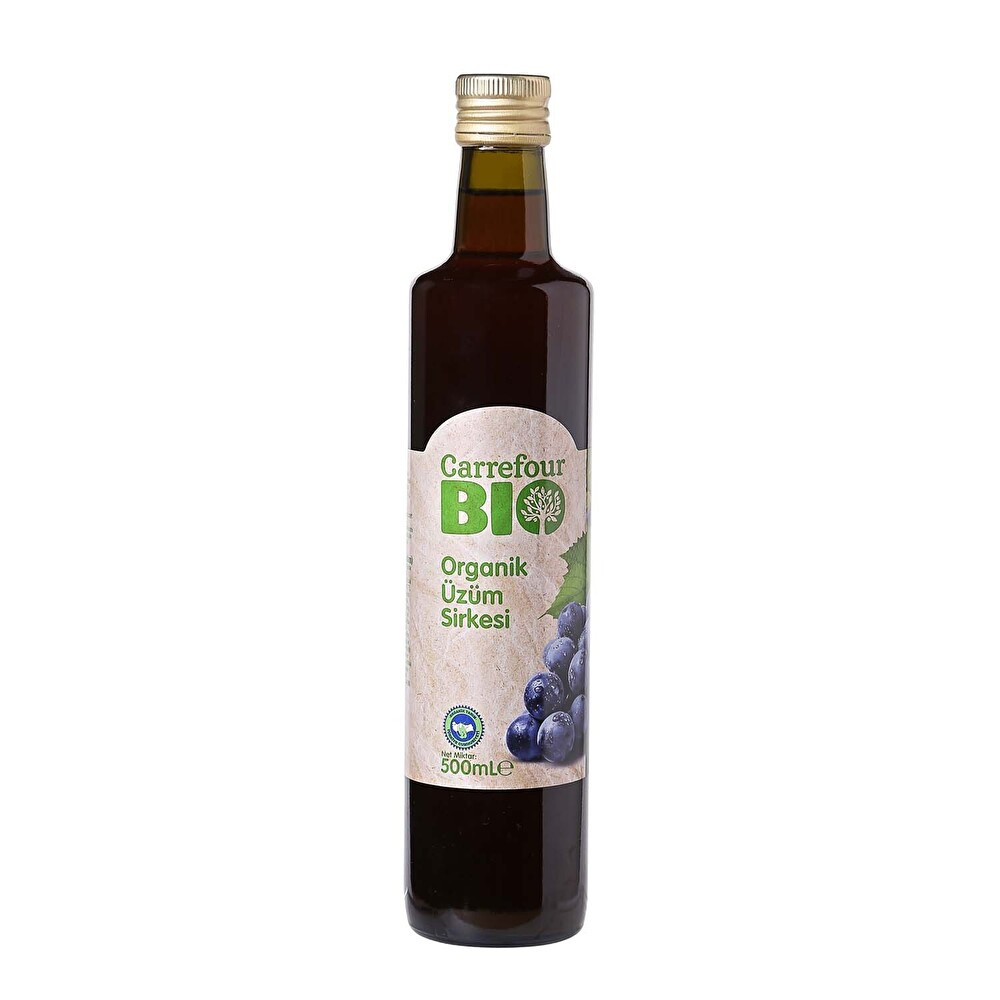 Carrefour Bio Organik Üzüm Sirkesi 500 ml Organik Ürünler Fiyatı