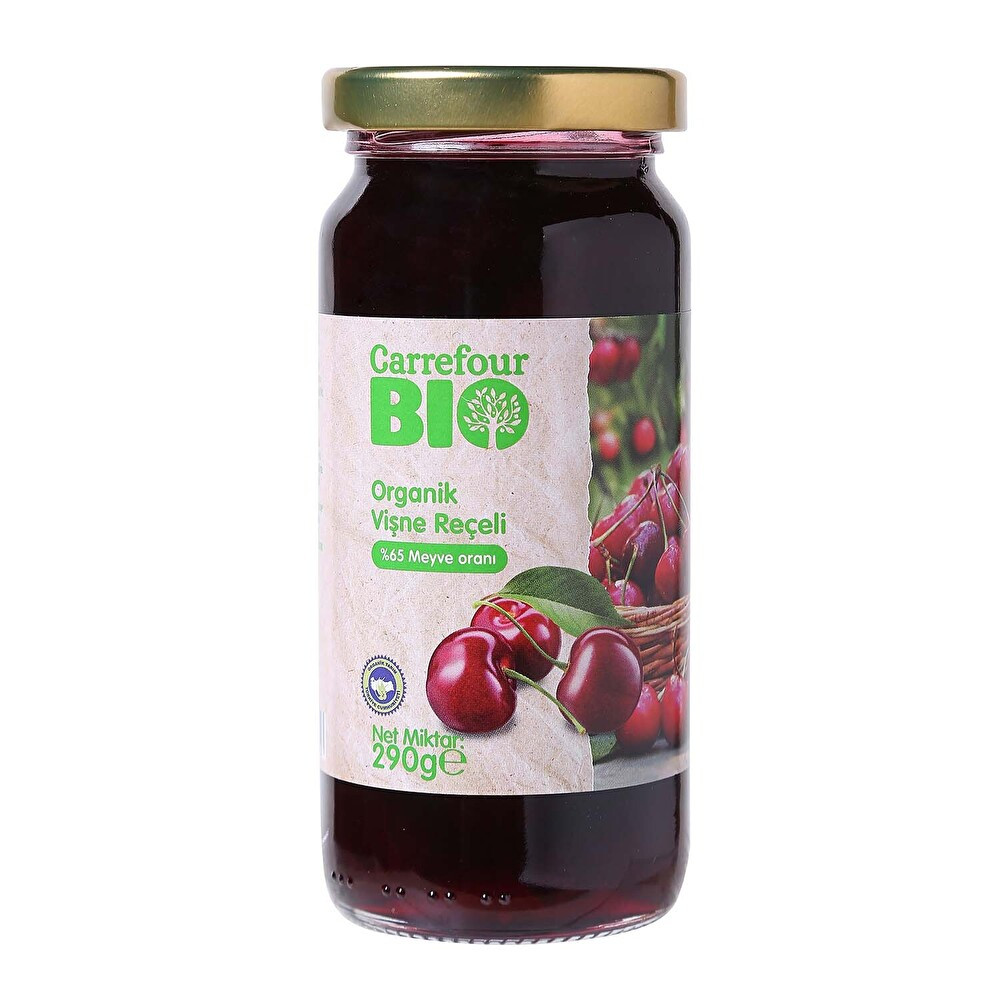 Carrefour Bio Organik Vişne Reçeli 290 g Organik Ürünler Fiyatı