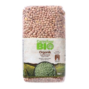Carrefour Bio Organik Yeşil Mercimek 1000 g Diğer Fiyatı