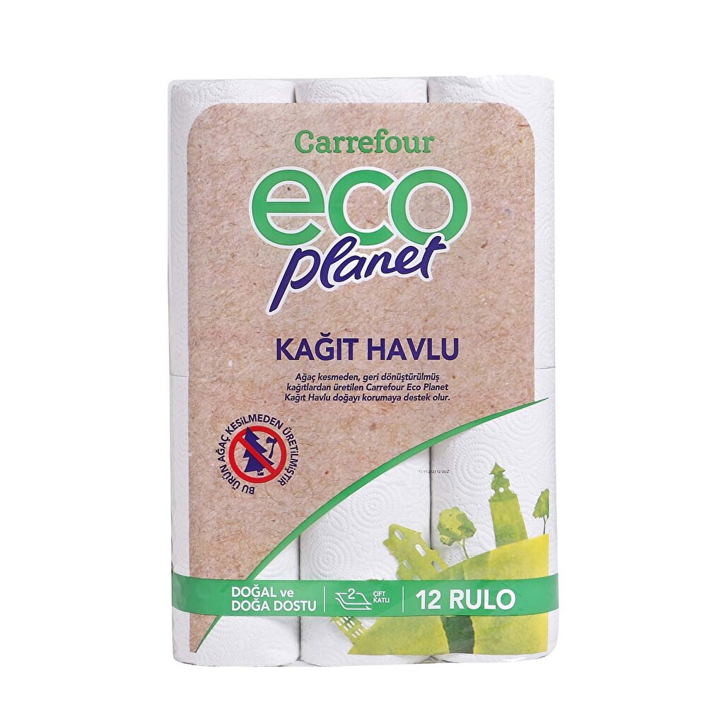 Carrefour Eco Planet Kağıt Havlu 12'li Kağıt Havlu Fiyatı