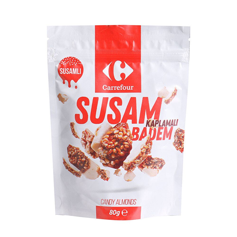 Carrefour Susam Kaplamalı Badem 80 G Kuruyemiş Fiyatı