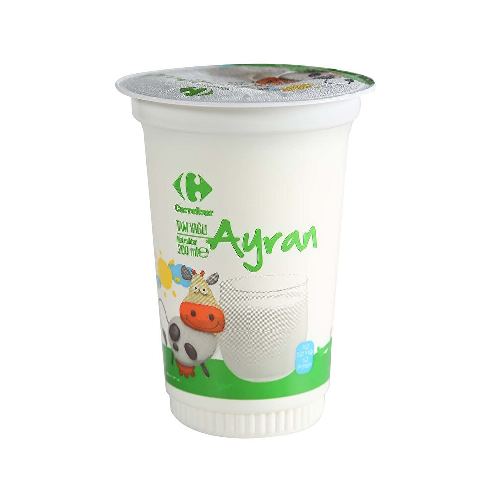Carrefour Tam Yağlı Ayran 200 Ml Ayran Fiyatı