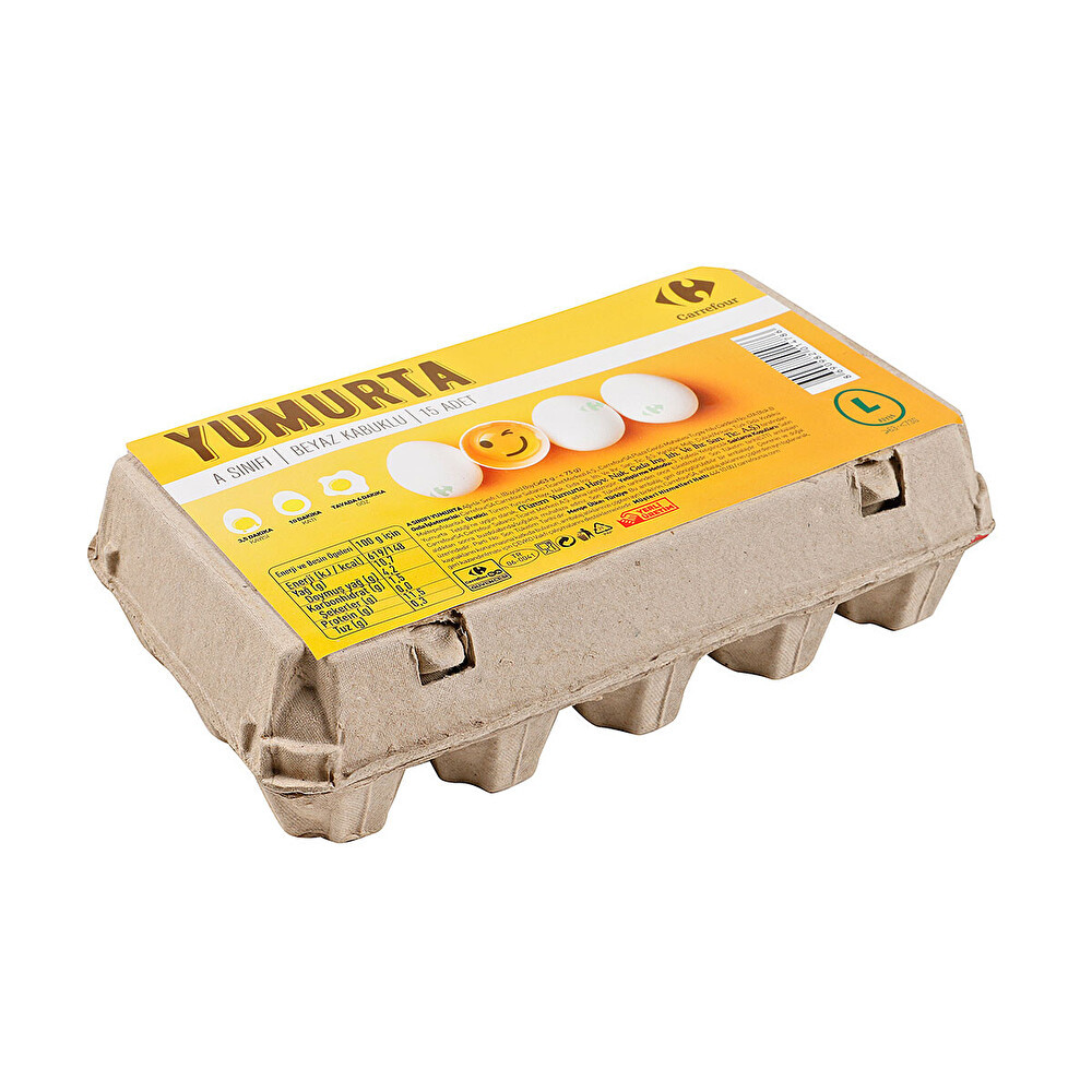 Carrefour Yumurta 15'li L Boy Yumurta Fiyatı