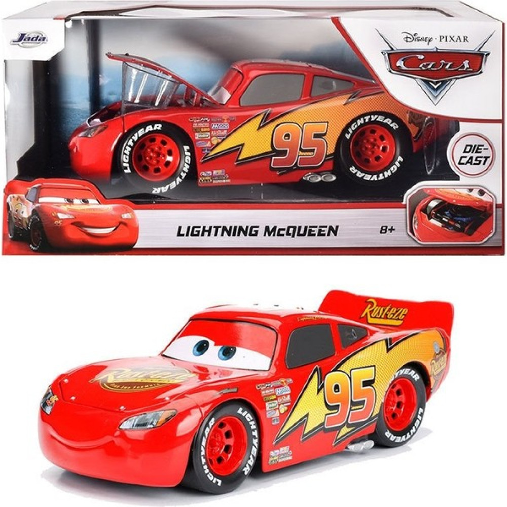 Car's 253084000 Şimşek Mcqueen 1:24 - Kırmızı RC Araçlar ve Aksesuarları Fiyatı