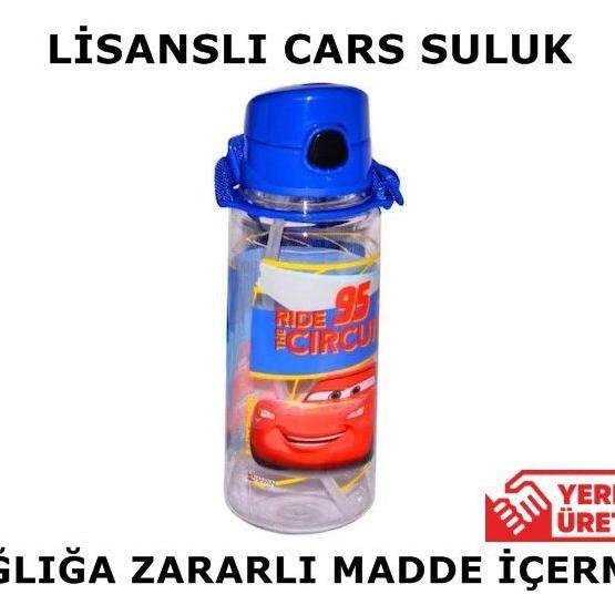 Cars 500 ml Şeffaf Suluk