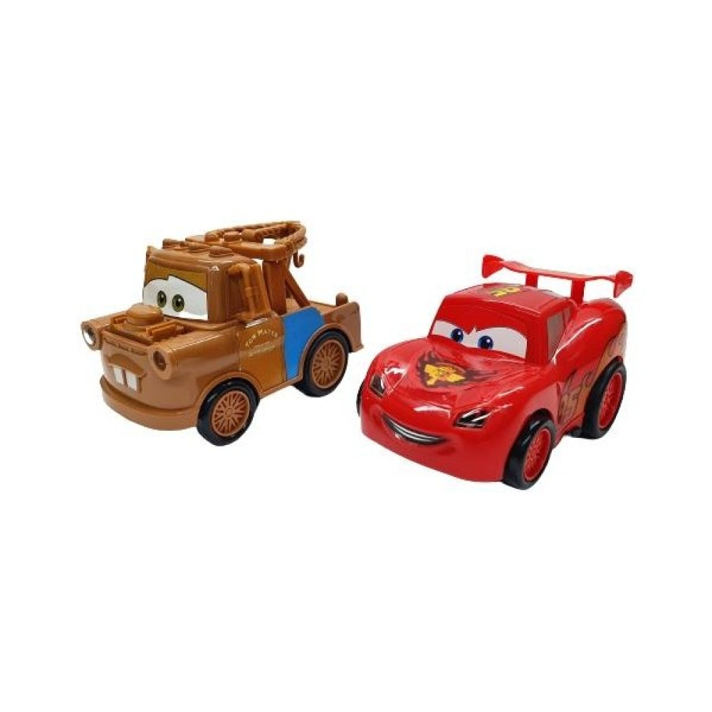 Cars Şimşek Mcqueen ve Mater Sürtmeli Araba - 919-12-SET1 - Renkli Oyuncak Araç Fiyatı