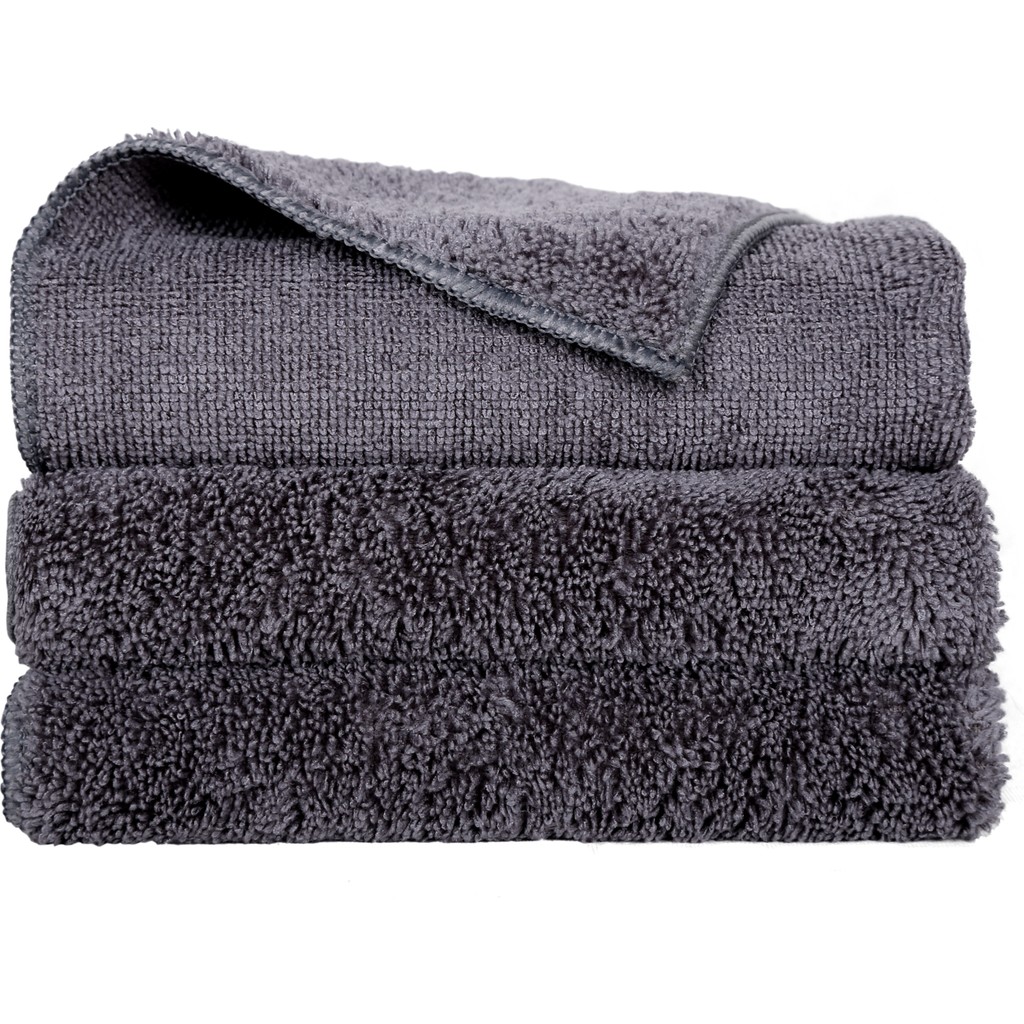 Carsense 3'lü Mikrofiber Temizlik Bezi Araba Temizlik Bezi Mutfak Kurulama Bezi 40X40 Gri Deterjan ve Temizlik Ürünleri Fiyatı