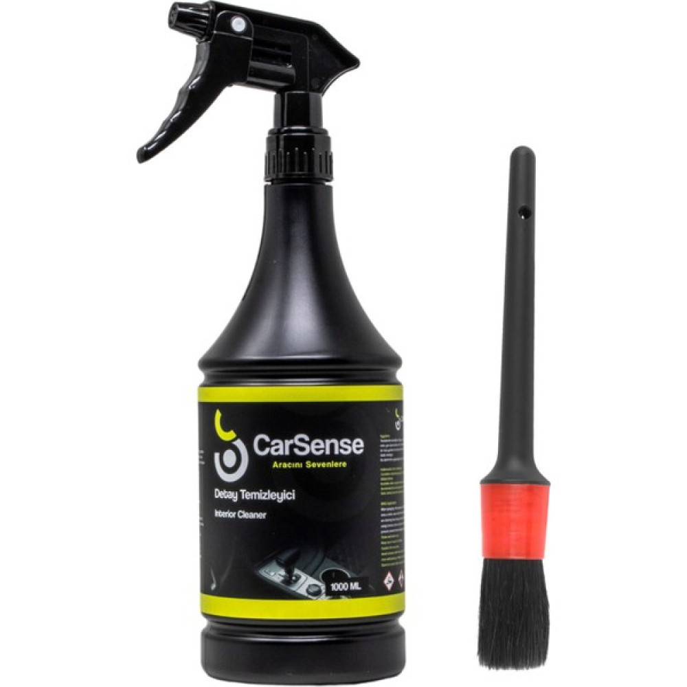Carsense Detay Temizleyici Araç Içi Temizleyici 1000 ml + Detay Fırçası Hediyeli Oto Genel Temizlik Fiyatı