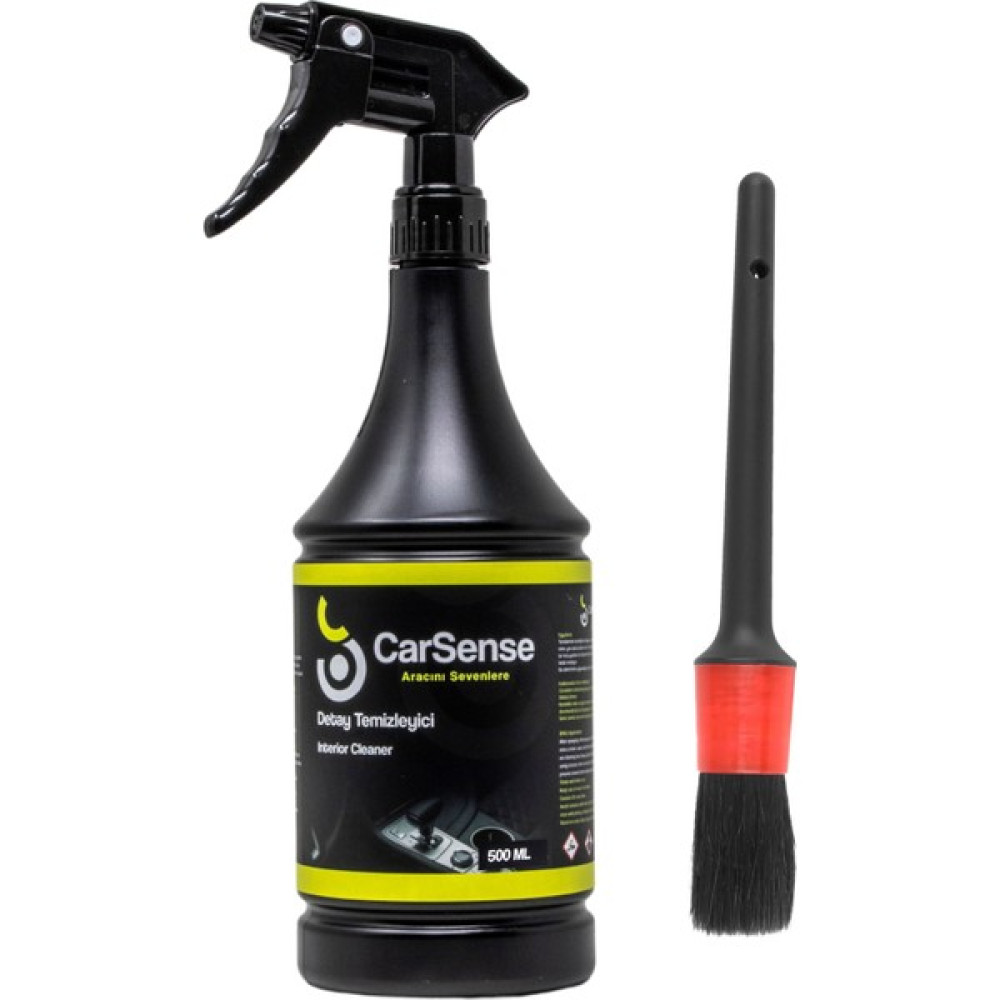 Carsense Detay Temizleyici Araç Içi Temizleyici 500 ml + Detay Fırçası Hediyeli Oto Genel Temizlik Fiyatı