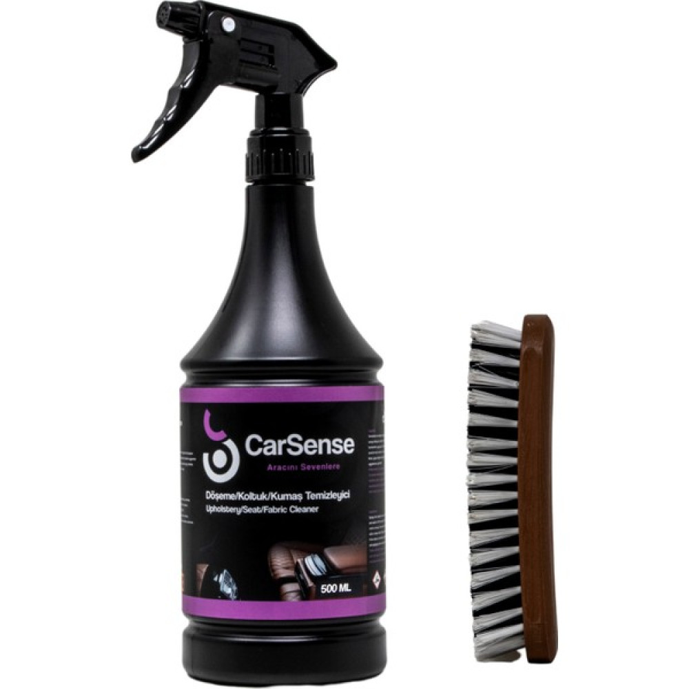 Carsense Döşeme Temizleyici Araba Koltuk Temizleme ve Leke Çıkarıcı 500 ml + Döşeme Fırçası Hediyeli Oto Bakım & Yenileme Ürünleri Fiyatı