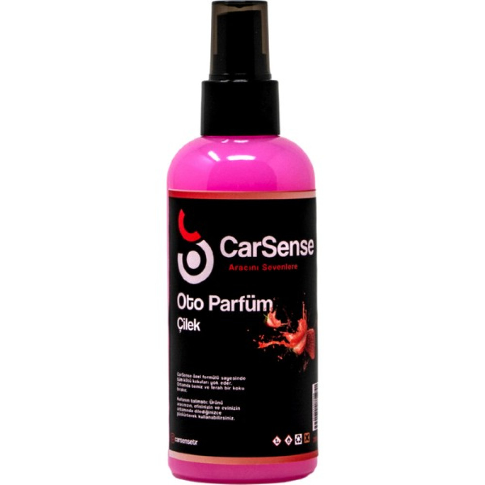 Carsense Oto Parfüm Çilek - Sprey Araç Kokusu 200 ml Oto Kokuları Fiyatı
