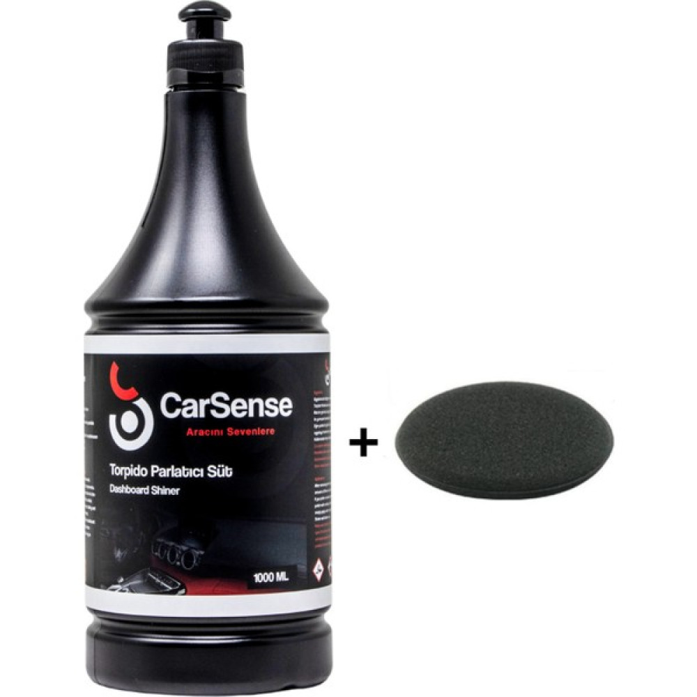 Carsense Torpido - Tampon Parlatıcı Bakım Sütü 1000 ml + Uygulama Süngeri Hediyeli Torpido Bakımı Fiyatı