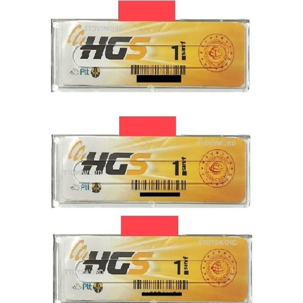 Çarşı Pazar Hgs Kabı (Yeni Etikete Göre 10,25 Cm) 3 Adet Oto Seyahat Ürünleri Fiyatı