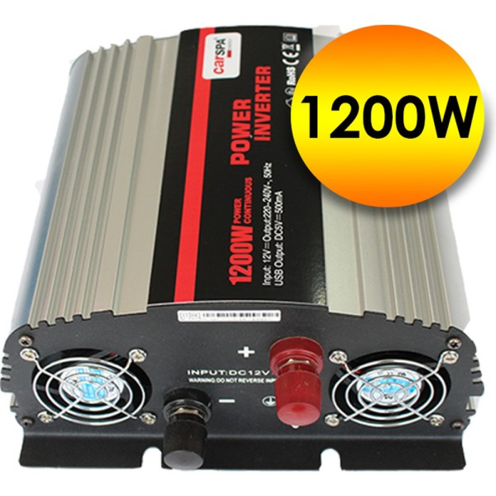 Carspa 1200W 12V Modifiye Sinüs Inverter Oto, Bahçe, Yapı Market Fiyatı