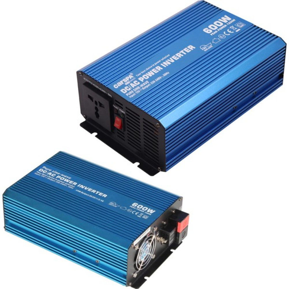 Carspa Inverter Tam Sinüs 12V 600W CARSPA-ITS600 Kaynak Makineleri Fiyatı