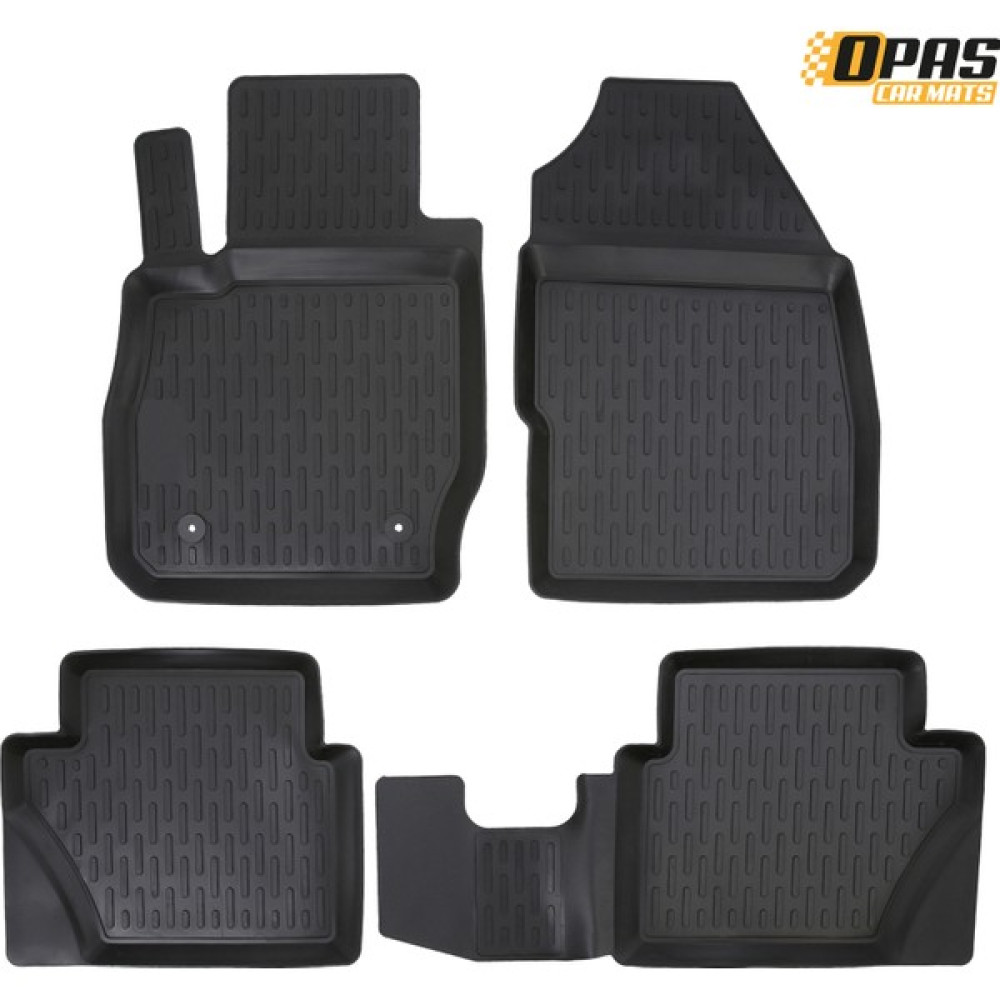 Carspec Ford Fiesta 2009-2017 Arası 3D Havuzlu Oto Paspas - Siyah Oto Paspas Fiyatı