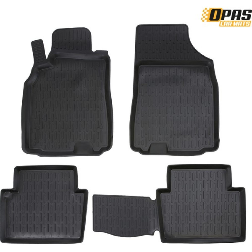 Carspec Renault Megane 2 2004-2009 Arası 3D Havuzlu Oto Paspas - Siyah Oto Paspas Fiyatı