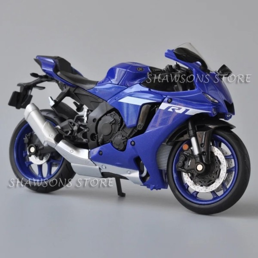 Carstore Yamaha Yzf R1 1:12 Model Maket Motor Mavi Oyuncak Araç Fiyatı