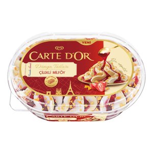 Carte d'Or  Çilekli Milföy 800 ml Dondurma Fiyatı