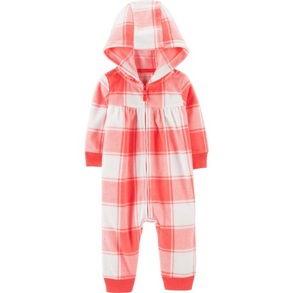 Carter's Kız Bebek Kapüşonlu Tulum Pembe Bebek Tulumu Fiyatı