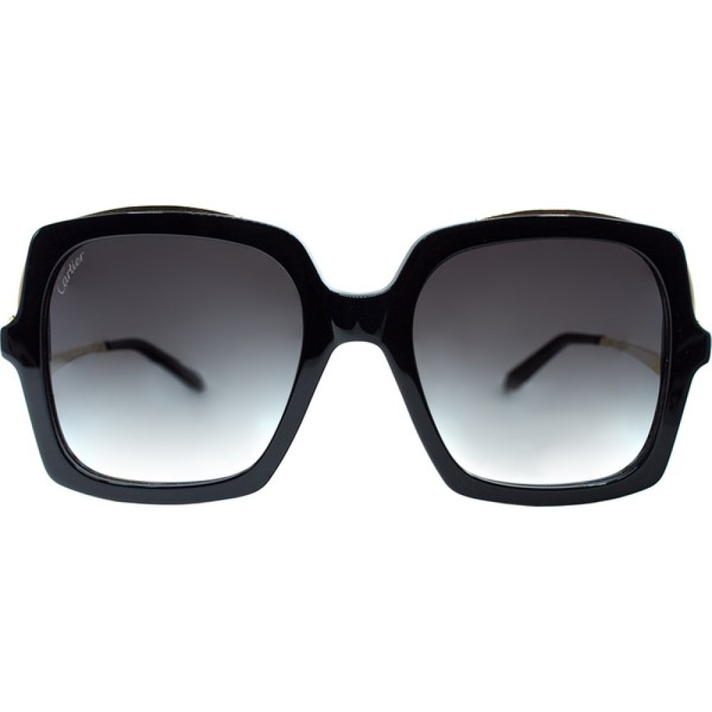 Cartıer 0117S 001 54-20 - Siyah Unisex Güneş Gözlükleri Fiyatı