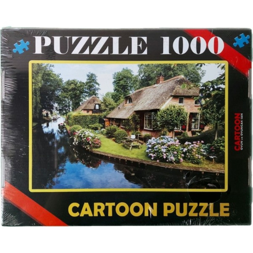 Cartoon 1000 Parça Puzzle Su Kenarı Puzzle & Aksesuarları Fiyatı