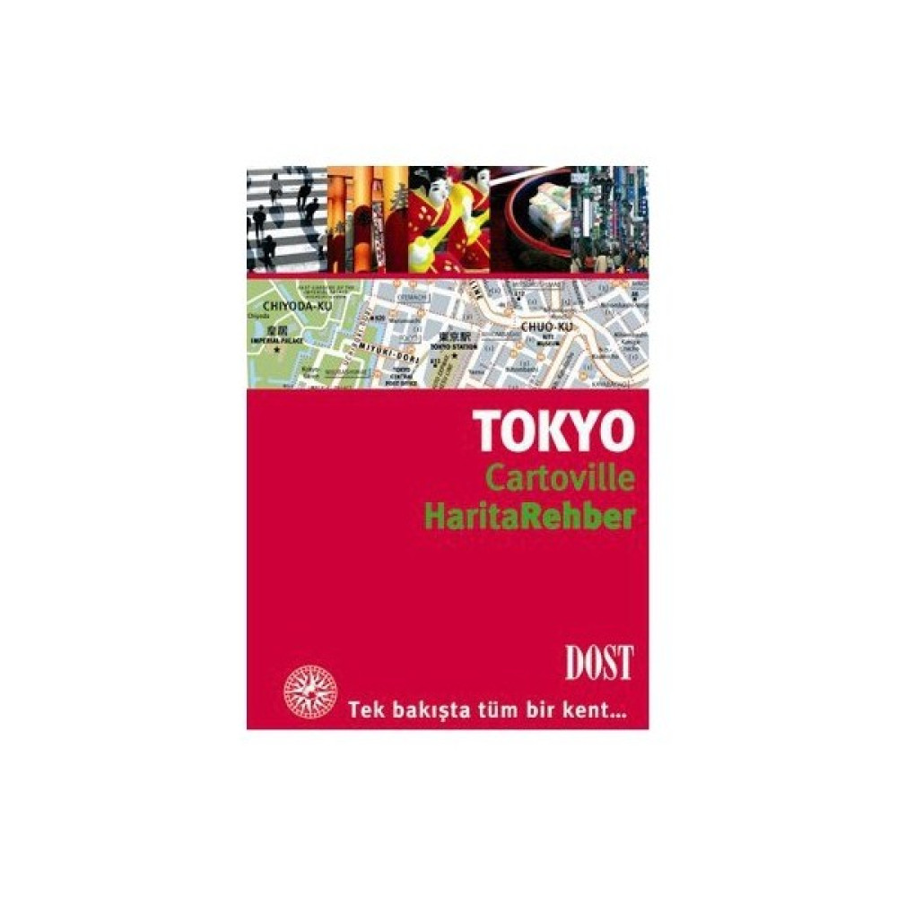 Cartoville Harita Rehber Tokyo-Cecile Parisot Kitaplar Fiyatı