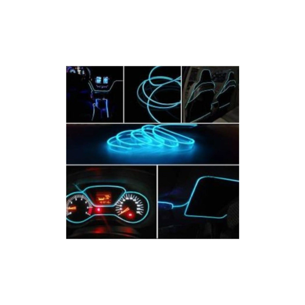 Carub Araç Içi Aydınlatma Ip Neon Led Buz Mavisi Oto Aydınlatma Fiyatı