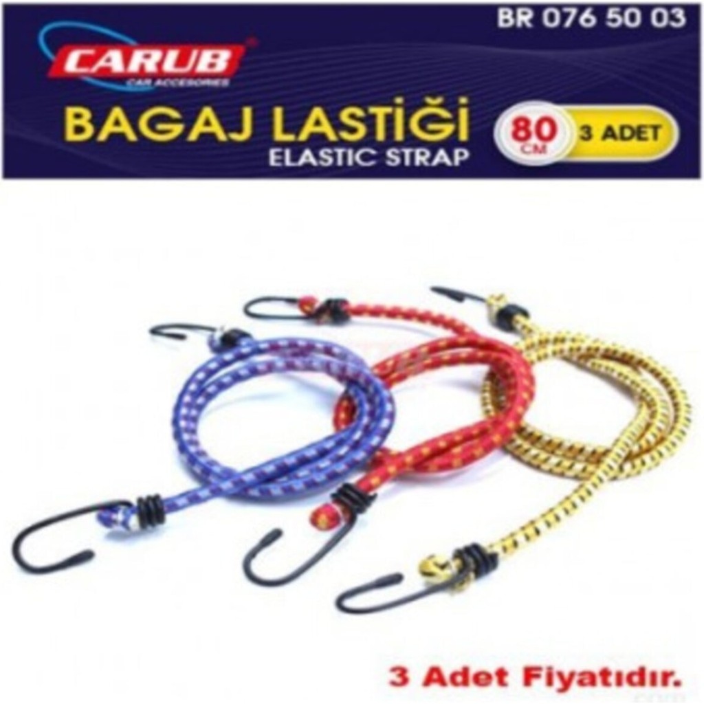Carub Bagaj Lastiği 3'lü Paket 6 Kancalı 90 cm SSD / Solid State Drive Fiyatı