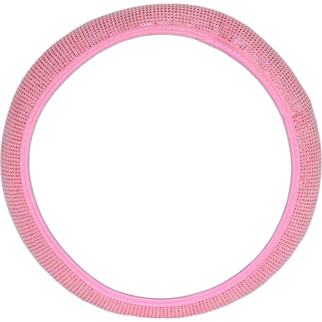Carub Elastik Direksiyon Kılıfı Diamond 38 cm Pembe BR1842052 Diğer Fiyatı
