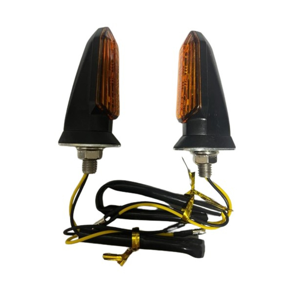 Carub Motosiklet Sinyal Lamba Üniversal 12V Sarı Cam Sarı LED 2'li Motorsiklet Lambaları Fiyatı