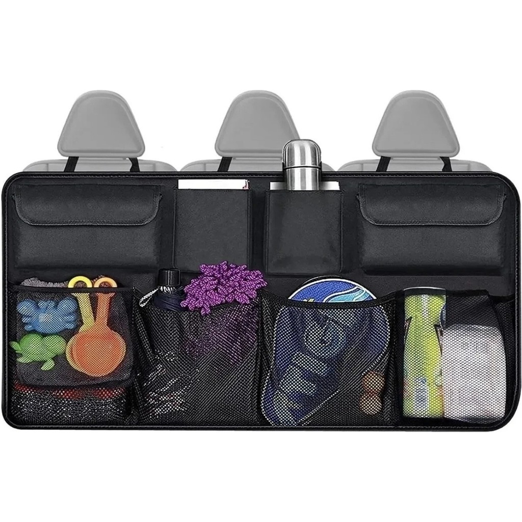 Carub Oto Bagaj Organizer 8 Cepli 85X48CM Cırtlı - Açık Siyah Diğer Fiyatı