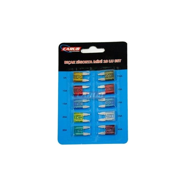 Carub Sigorta Bıçak Mini 10Lu Set Diğer Fiyatı