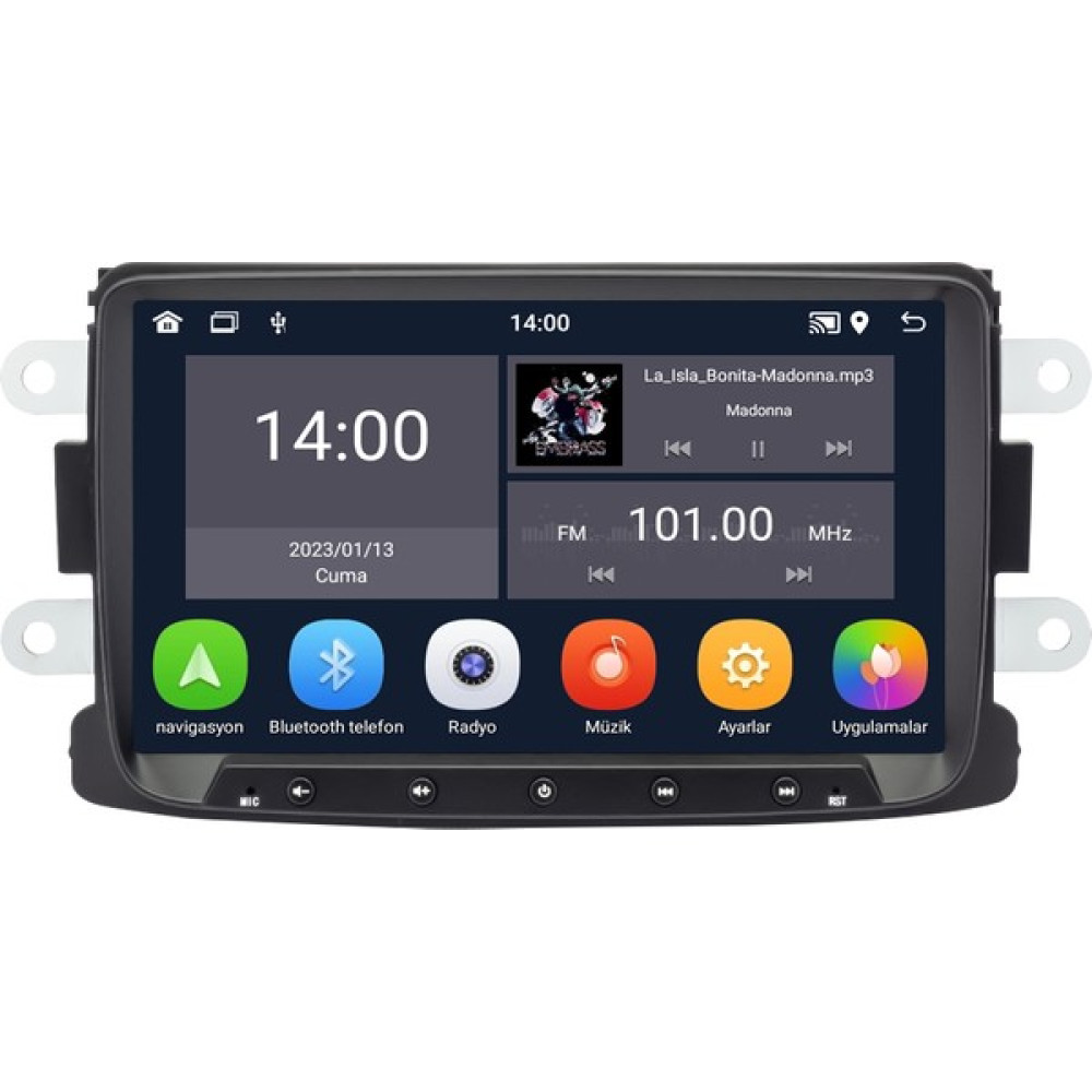 Carvocal Dacia Sandero Android Multimedya Sistemi (2013-2020) Oto Görüntü Sistemleri Fiyatı