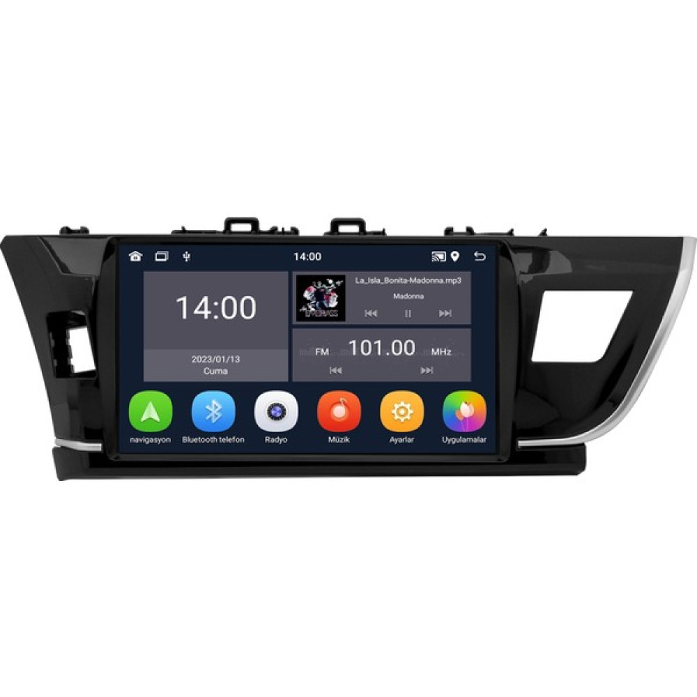 Carvocal Toyota Corolla Android Multimedya Sistemi (2013-2015) Oto Görüntü Sistemleri Fiyatı