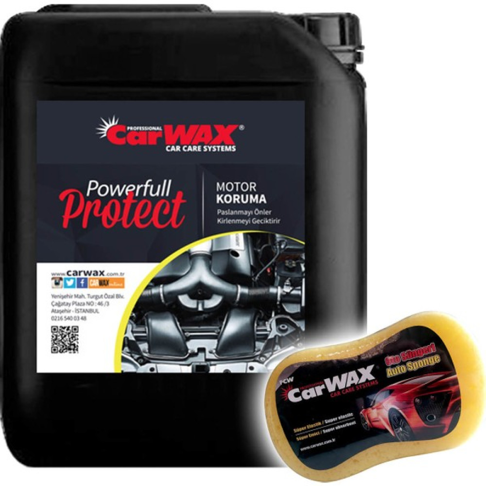 Carwax Motor Koruma Powerfull Protect 5 kg Uygulama Süngeri Oto Dış Aksesuar & Yedek Parça Fiyatı