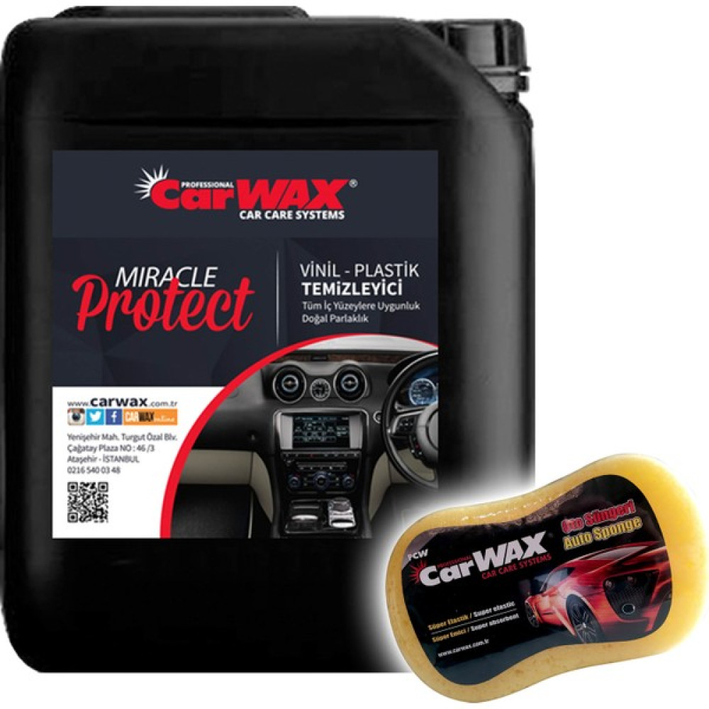 Carwax Torpido Parlatıcı Miracle Protect 5 kg Uygulama Süngeri Torpido Bakımı Fiyatı