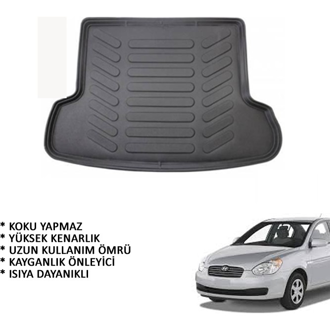 Carx Hyundai Accent Era 3D Bagaj Havuzu (2006-2012) - Siyah Bagaj Havuzu Fiyatı