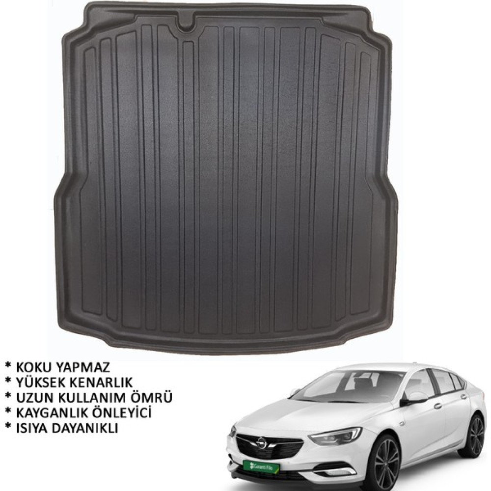 Carx Opel İnsignia Grand Sport Kulaksız 3D Bagaj Havuzu (2017 Ve Sonrası) - Siyah Bagaj Havuzu Fiyatı