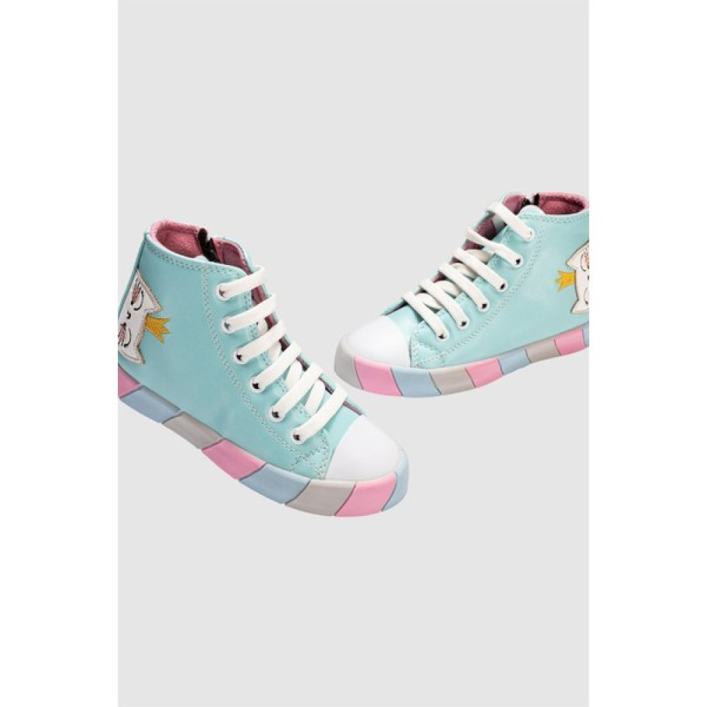 Casabony Kedi Prenses Mavi Kız Çocuk Sneakers  BN-011 Erkek Çocuk Günlük Ayakkabısı Fiyatı